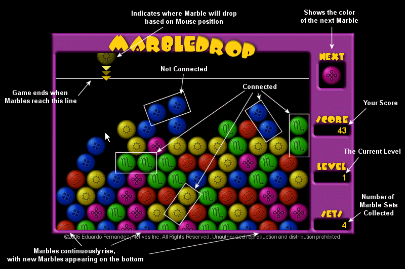 Netives sales marbles game